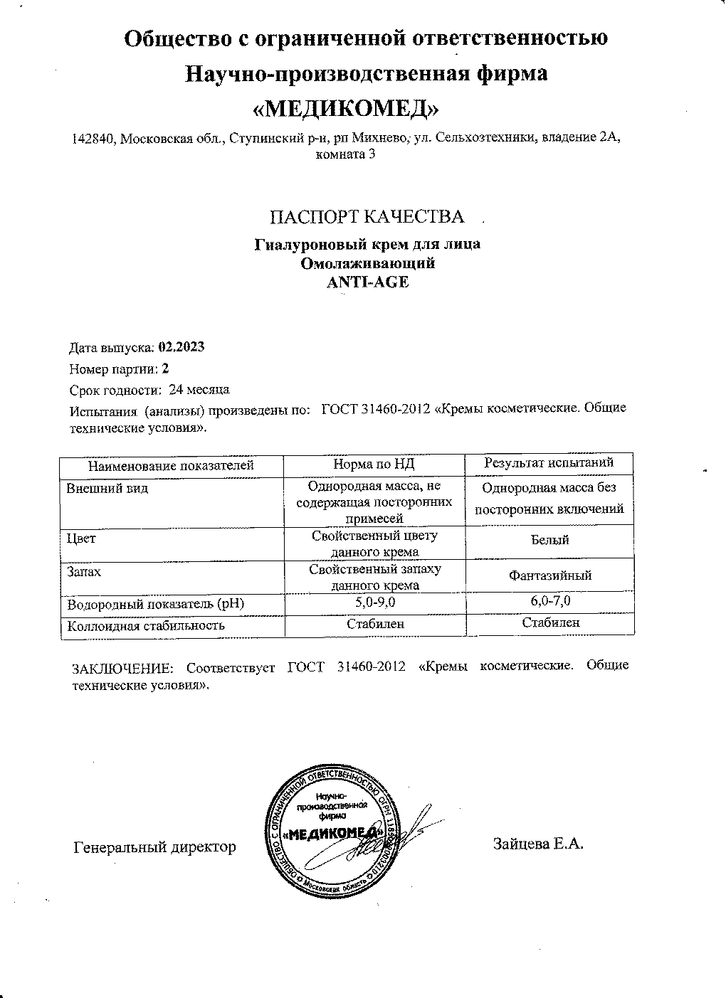Паспорт №022023